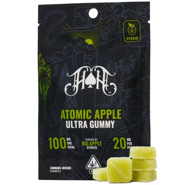 Heavy Hitters Atomic Apple Ultra Gummies