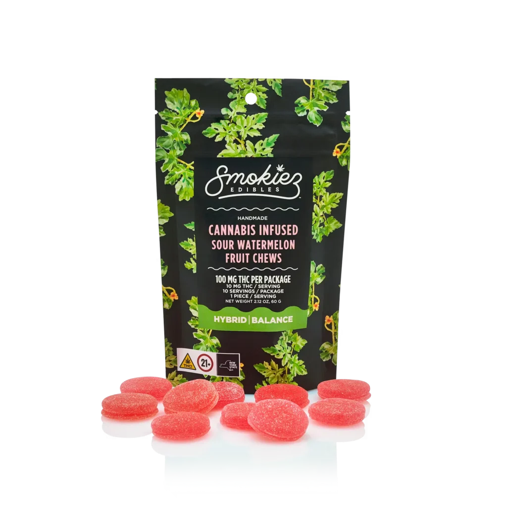 Smokiez Watermelon Sour Hybrid — 100mg