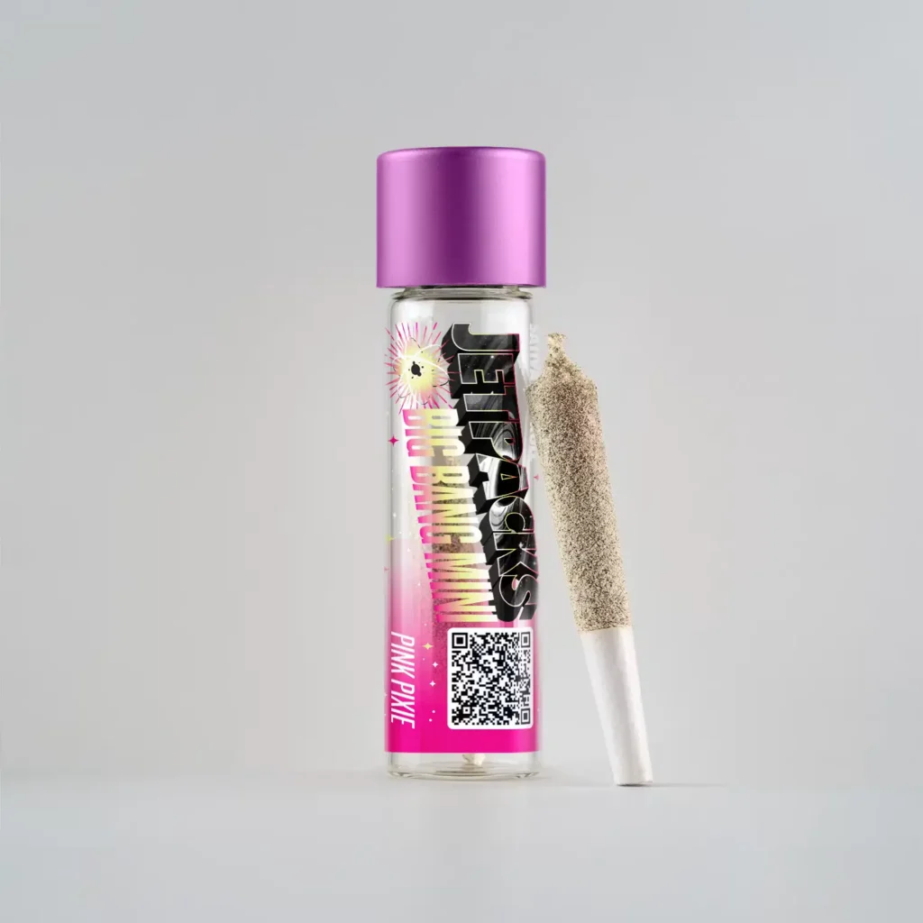Jetpacks – Pink Pixie – Big Bang Mini Live Resin Infused Pre-Roll – .5g