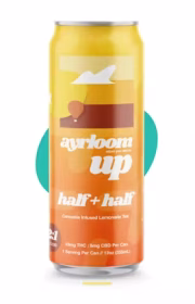 Ayrloom Up - Half & Half Lemonade Tea - 10mg THC : 5mg CBD Hybrid THC 10.56mg